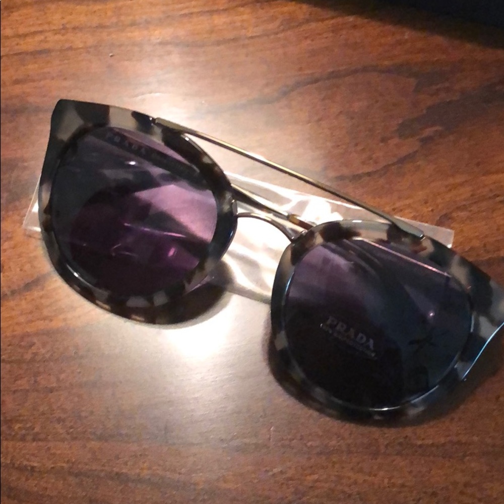 52mm Phantos Catwalk Prada Sunglasses